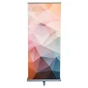 85*200 China manufacture cheap aluminium base roll up display projection banners standee