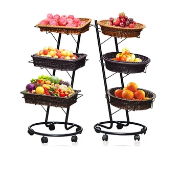 3 Tier Wicker Basket Stand Rack For Display Fruit Wiker Product On Alibaba 3 Tier Wicker Basket Stand Rack For Display Fruit Wiker Product On Alibaba