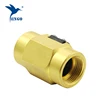 High temperature rate G3/4'' water flow meter sensor with hall effect brass