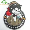 High Quality Large Custom Cartoon Cat Superman Big Size Embroidered EMB Patches