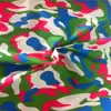 Camo print taffeta polyester fabric making for down jacket waterproof printing fabric cheaper materials can be customized