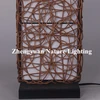 natural material rattan hanging lamp product