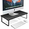 D1 Light Weight Space Saving Portable Folding Wooden Office Computer Desk Monitor Stand Riser