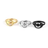 High Quality Stainless Steel DC Comics Superman Batman Logo Superhero Ring Justice League Superman Batman Avengers ring