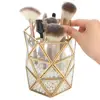 Without Pearls Handcrafted Makeup Brush Eyebrow Pencil Pen Cup Collection Cosmetic Storage Organizer for Bedroom,Office Desk