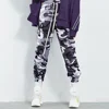 2019 Wholesale women streetwear sweat pants camo joggers high quality fashion fancy track pants for women