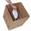 Forest packing Fast delivery custom logo packaging dish corrugated box