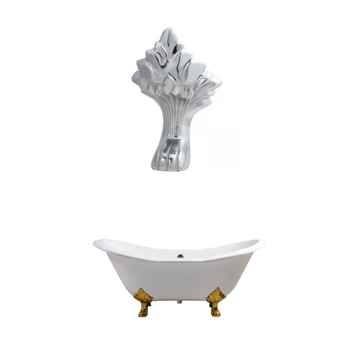 clawfoot tub sizes