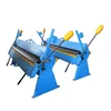 Quality sheet hand Mechanical folder machine small manual sheet metal box and pan bending machine