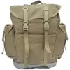 Mens Man Combat Military Rucksack Travel Back Pack Canvas German Military Mountaineer Backpack