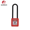 BAODI BDS-S8631 Super September High Quality Stainless Steel 76mm Long Shackle Insulation Safety Padlock