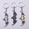 Hot Sale Fashion Superhero Marvel Metal 3D Batman Logo Key chain