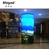 Customized LED display screen OEM/ODM flexible LED module indoor p2.5 /p3/p4/p5/p6/p8 cylinder LED display