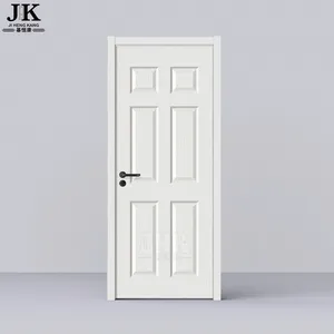 Jhk 006 White Insulated Interior Doors White Single Leaf Double Swing Door