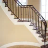 new luxury design price used aluminum stair cast iron railing wrought iron handrails for outdoor steps
