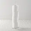Modern simple design custom clear perspex standing toilet paper holder acrylic towel napkin holder