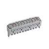 10 Pair Magazine Protective Unit with 3 Pole Arrester Loaded