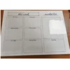 Potty training chart sticker refrigerator magnetic whiteboard weekly planner organizers fridge magnet writing cardboard