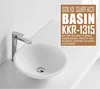 China stylish stone cabinet corner table top wash basin designs in living room