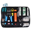 Professional Network multi Crimper Cuts Strips RJ45 Rj12 RJ11 Crimp including network cable tester Tool Kits Custom Package