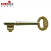Padlock House Door Blank Key with Plastic Head