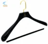 black velvet clothes hanger printed logo multifunctional for suits and pants