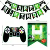 Video Game Party Supplies - Video Game Party Decoration Boys Birthday Party Like Tableware Bags Table Cover Cups Napkins Straws