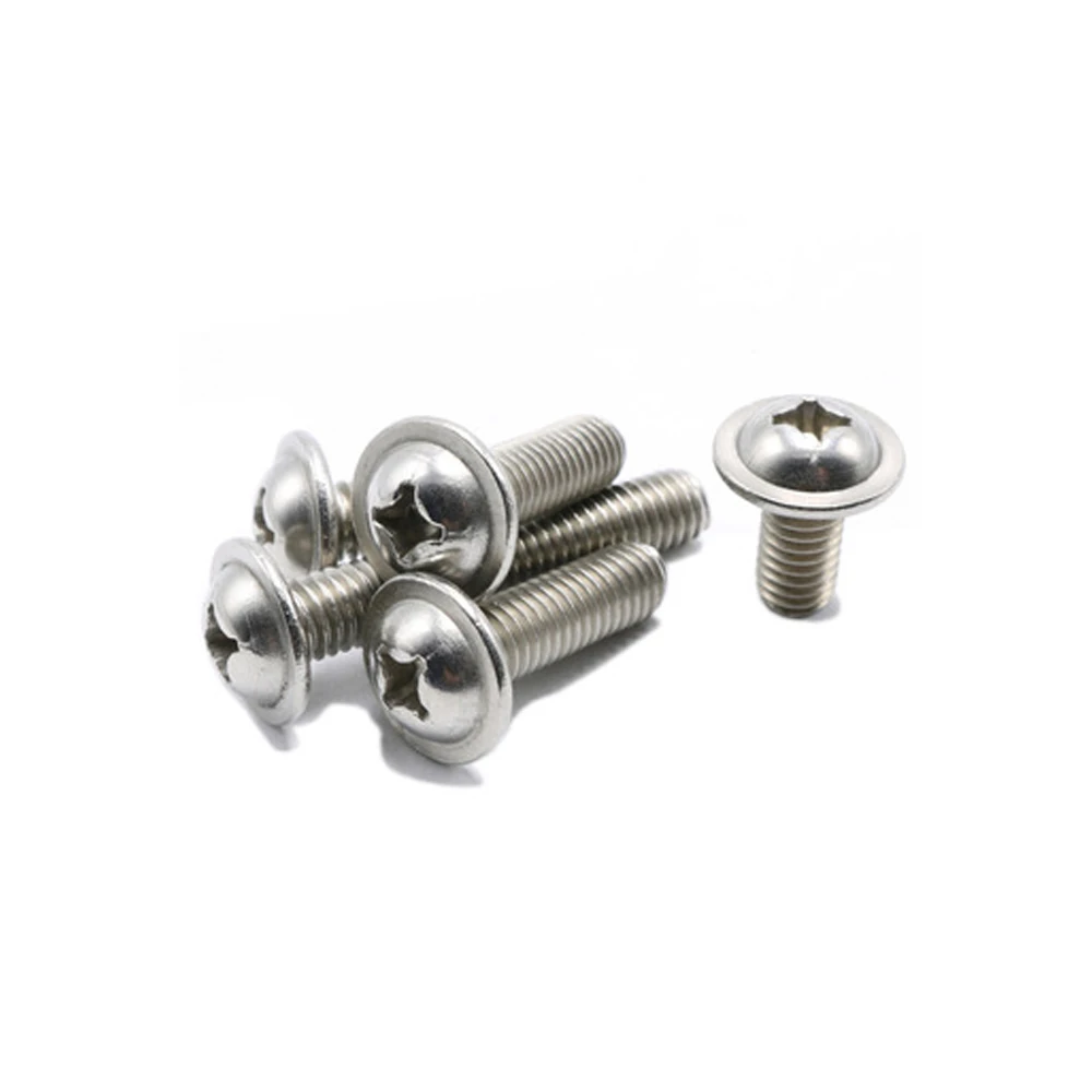 
Zinc Plated Alloy Cross Recessed Pan Head Screw 