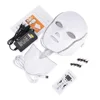 Beauty Factory LED Face Photon 7 Colors Photon Light Facial Mask Remote Control With Neck