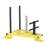2019 triangle push luge gym dedicated weight training rack fitness exercise power sled/power triangle sleds