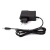 Black color 12volt wall mount power adapter dc12v1a 12w adaptor scale weight charger with 6.3*3.0*10mm plug