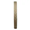 20mm V pattern herringbone cotton webbing wholesale jacquard cotton tape for shoes sandal