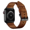2019 New Product Retro Leather Watch Strap Band for Apple Watch 38mm 42mm 40mm 44mm