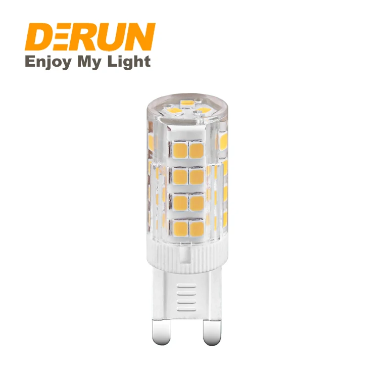 Hot Sales China Manufacturer Good Price Dimmable g9 led lampe 3W 4W 6W LED Corn g9 led light bulb 500lm , LED-G9