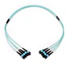 database usage 8 core mpo to mpo multimode fiber optic cable MPO trunk cables
