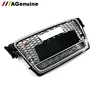 Different color RS4 facelift grill car honeycomb mesh grille front bumper radiator grills for Audi A4 S4 B8