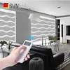 110V 10N/18RMP 45mm Inbuit receiver Remote control Window sun protection Blackout Roller Blinds/ Shades/ Shutter
