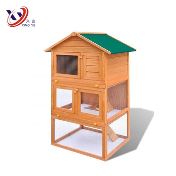 3 tier rabbit hutch