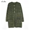 Women Fashion Stylish Knitwear Fancy Computer Knitting Ladies Custom Cardigans