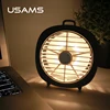 USAMS ZB065 Oem custom logo portable flexible led desk air conditioning mini micro usb fan
