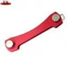 Fashion compact keychain clever key holder organizer aluminum