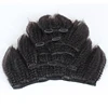 For Black women 4C Hair Clip In Afro Kinky Curly Human Hair Clip In Hair Extension