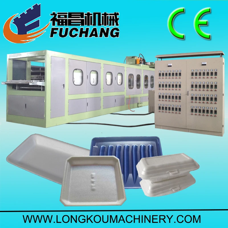PS foam food container production line