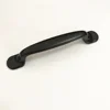 Hole Space 96mm Decorative Dresser Black Crackle Drawer Pulls