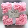 wholesale throw 130x180cm super soft Fluffy plush sofa blanket with gift box