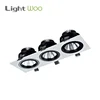 Indoor lighting modern Aluminum COB 2*18w grille double-headed downlights