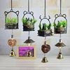 Creative personality features hanging ornaments crafts home gifts decorative pendants wrought iron with lights wind chimes