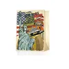 Custom Fashion Recyclable Printed Pattern Packing Brown Kraft Paper Bags With handle