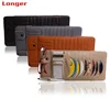 PU Leather Auto Vehicle Sun Visor CD Organizer Cards Holder Pen Glasses Clip
