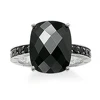 Boutique black stone silver beauty accessories for men rings